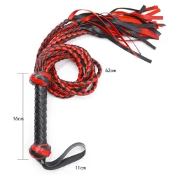 Correct Me Martinet long Tigress 78cm Noir-Rouge